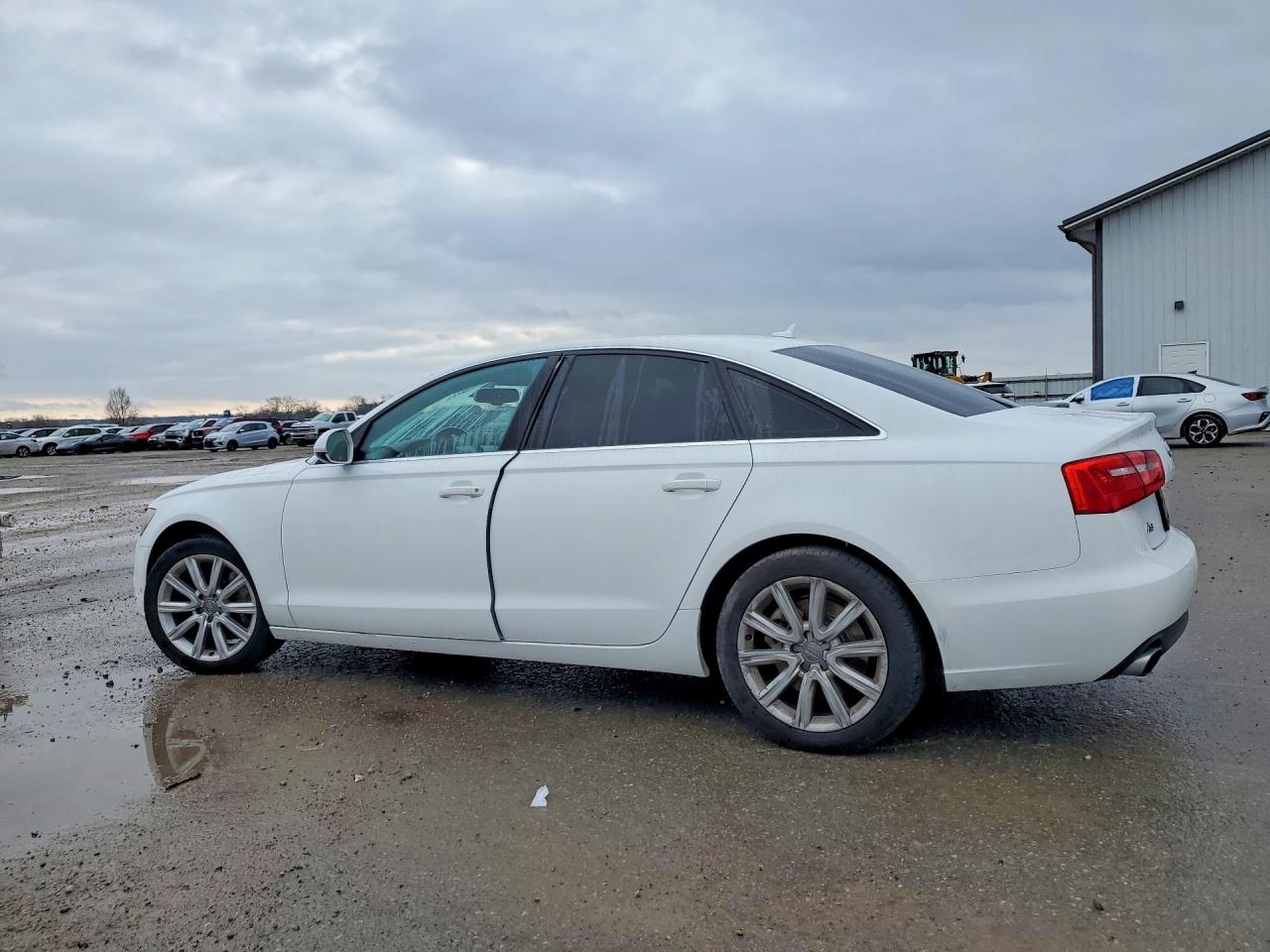 2015 Audi A6 Premium White vin: WAUFFAFC5FN026912