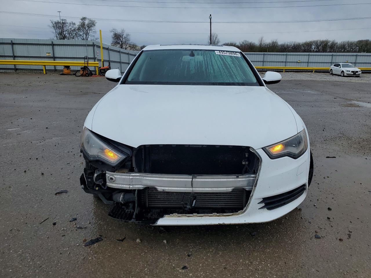 2015 Audi A6 Premium White vin: WAUFFAFC5FN026912