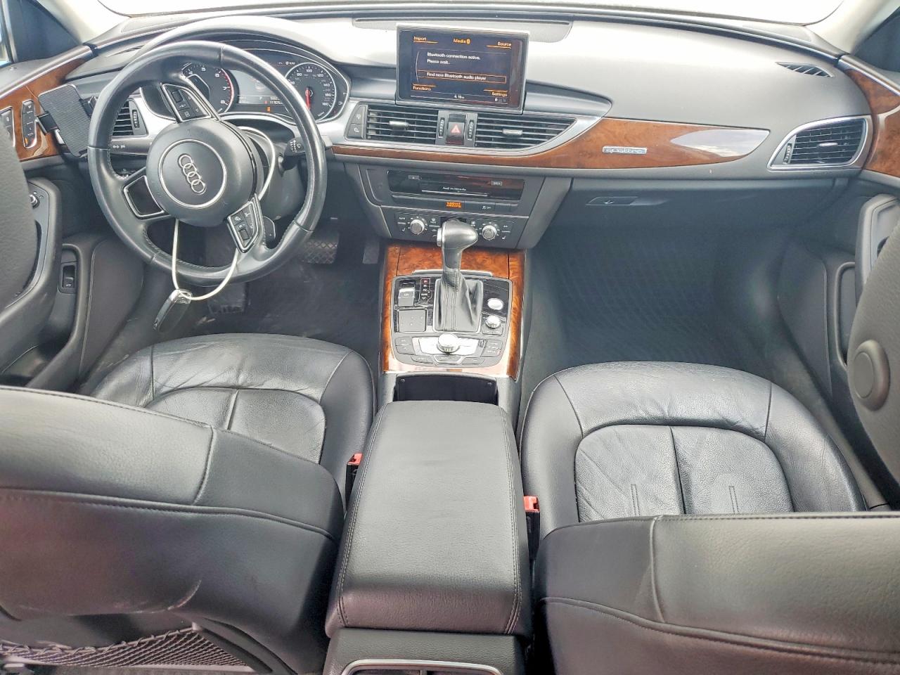2015 Audi A6 Premium White vin: WAUFFAFC5FN026912