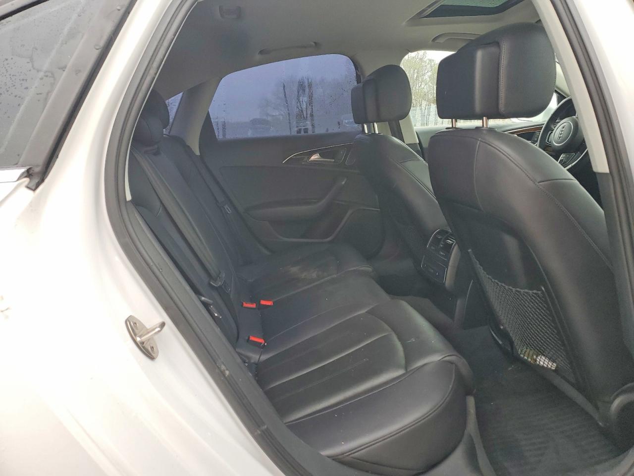 2015 Audi A6 Premium White vin: WAUFFAFC5FN026912
