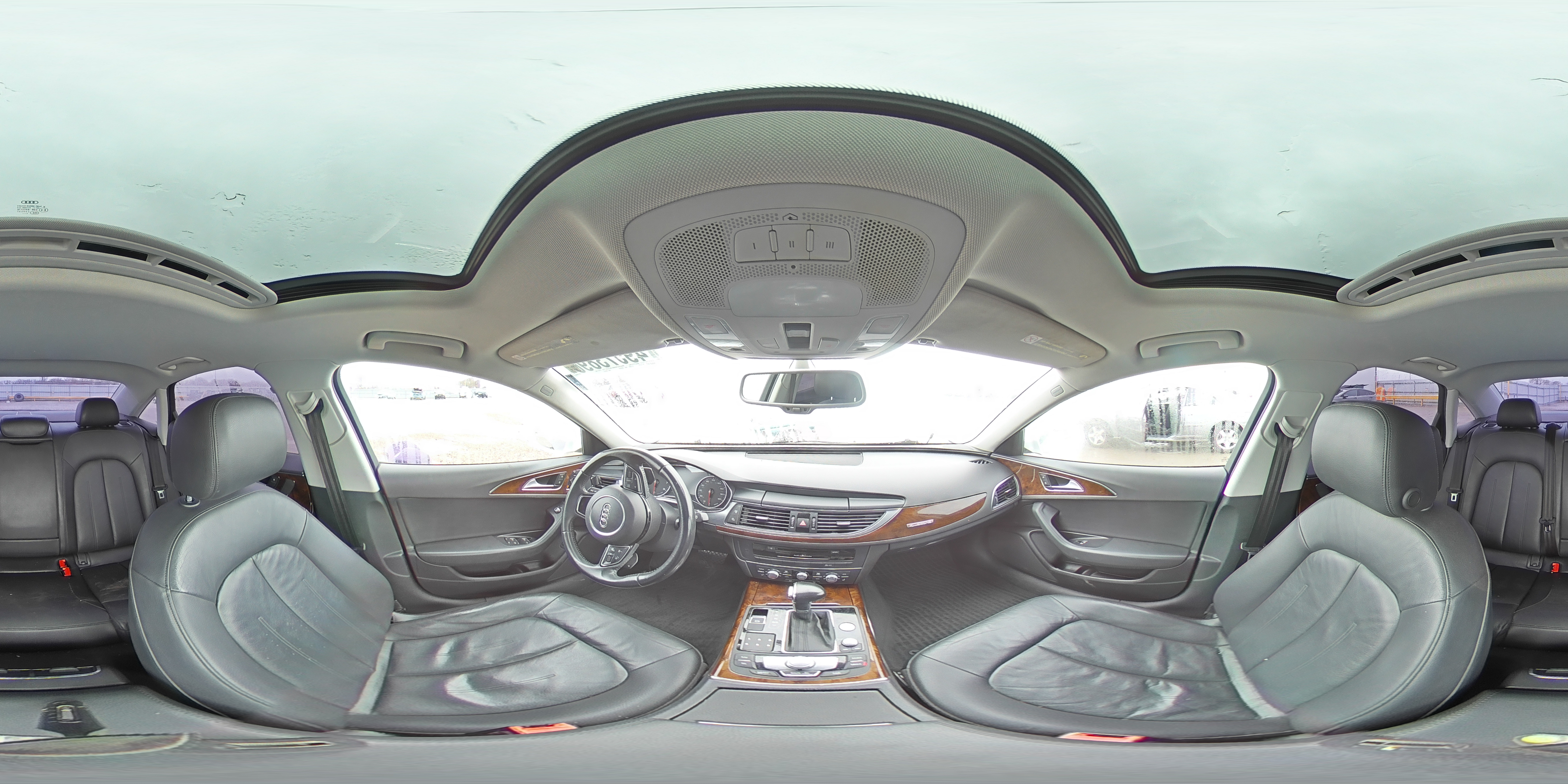 2015 Audi A6 Premium White vin: WAUFFAFC5FN026912