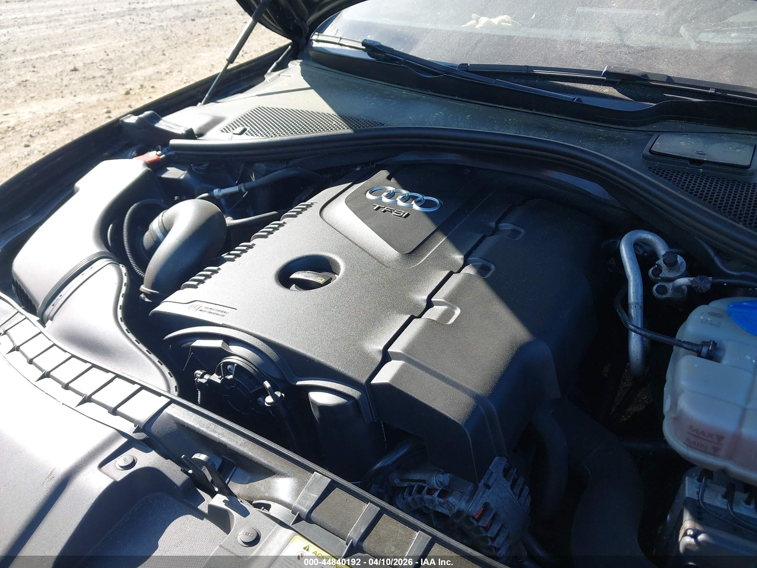 2014 Audi A6 2.0t Premium Black vin: WAUFFAFC6EN012306