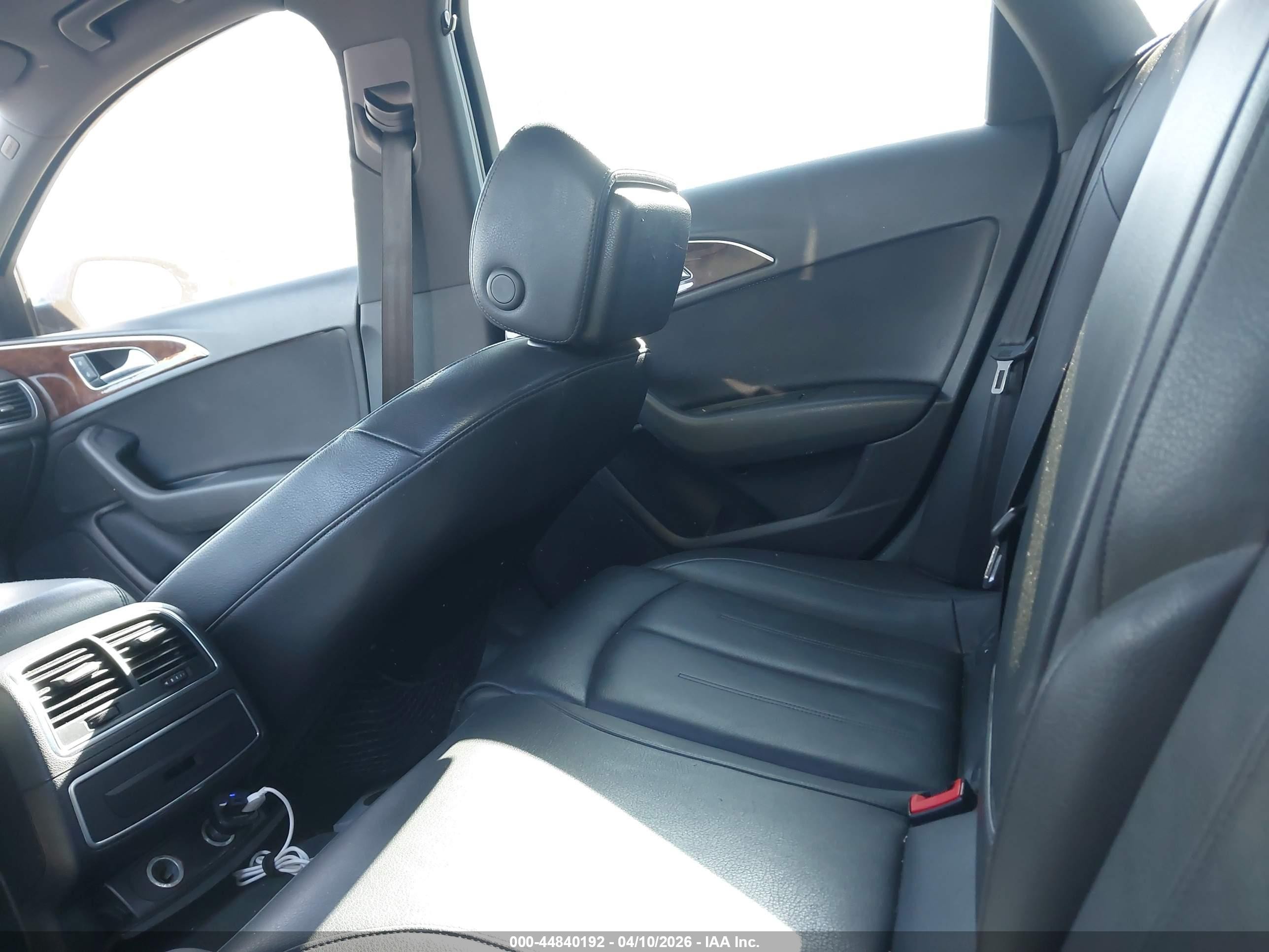 2014 Audi A6 2.0t Premium Black vin: WAUFFAFC6EN012306