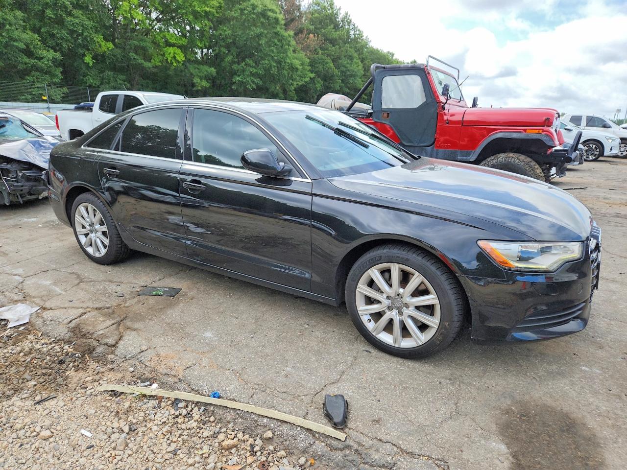 2015 Audi A6 Premium Black vin: WAUFFAFC6FN018527