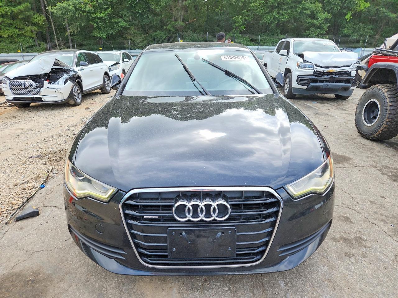 2015 Audi A6 Premium Black vin: WAUFFAFC6FN018527