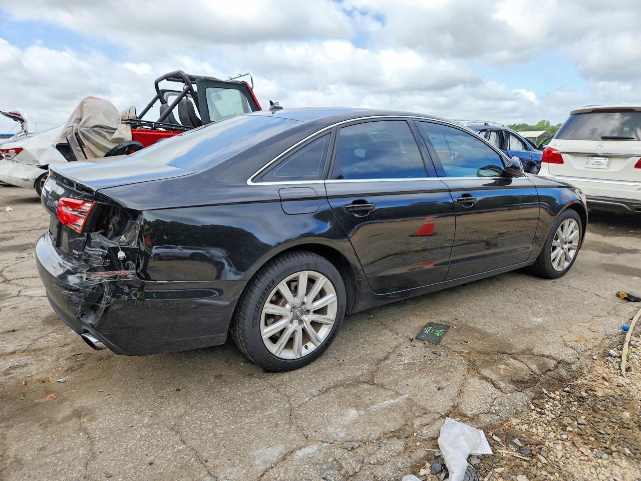 2015 Audi A6 Premium Black vin: WAUFFAFC6FN018527