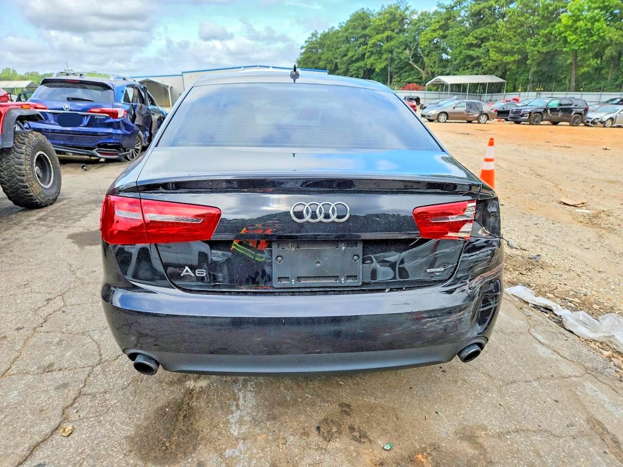 2015 Audi A6 Premium Black vin: WAUFFAFC6FN018527