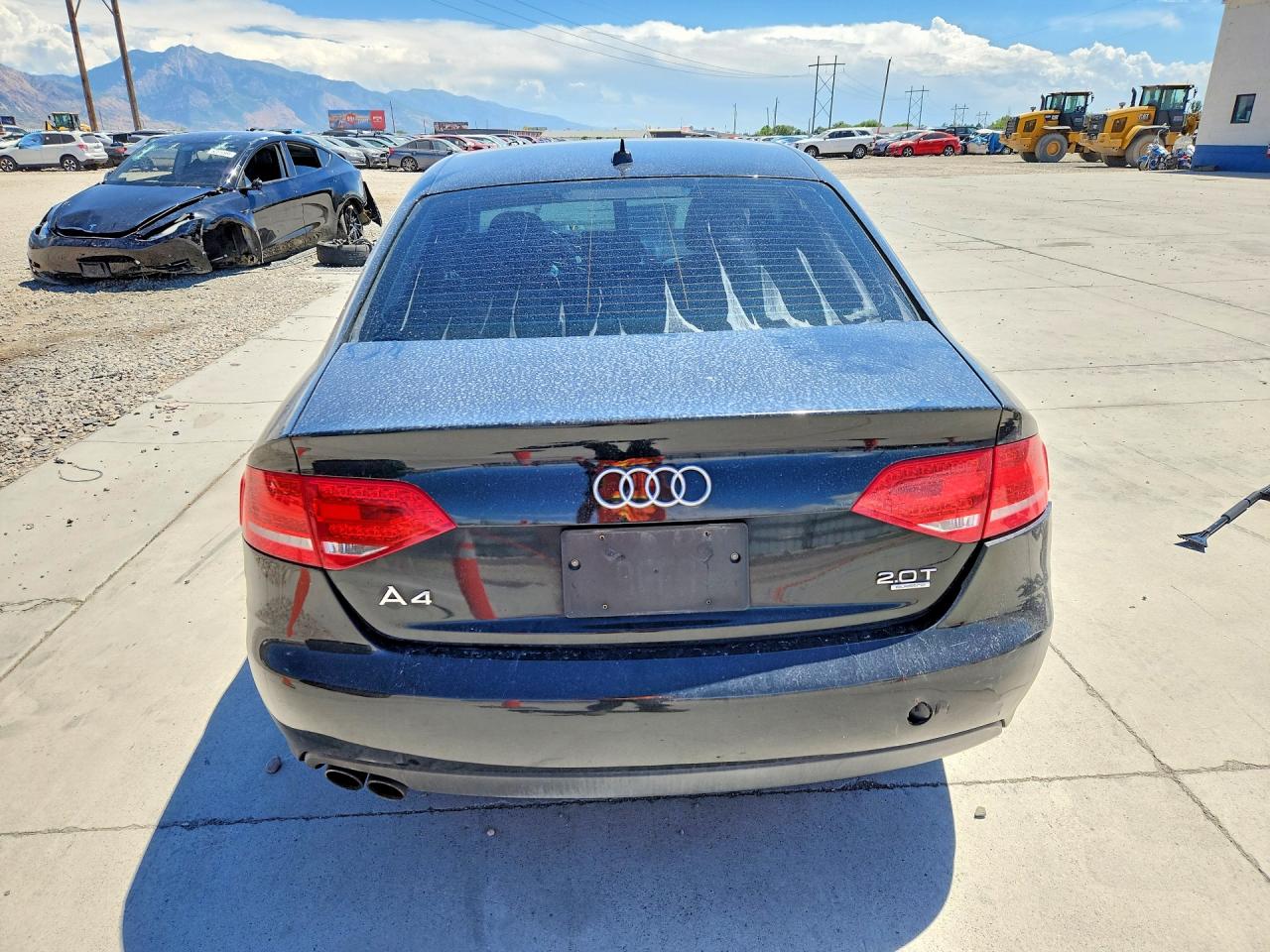 2010 Audi A4 Premium Plus Black vin: WAUFFAFL0AN049541