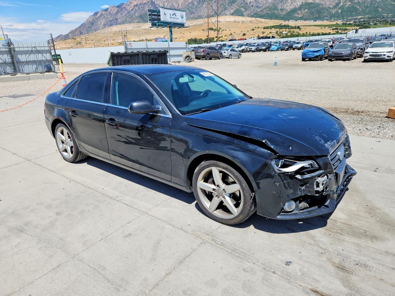 2010 Audi A4 Premium Plus Black vin: WAUFFAFL0AN049541