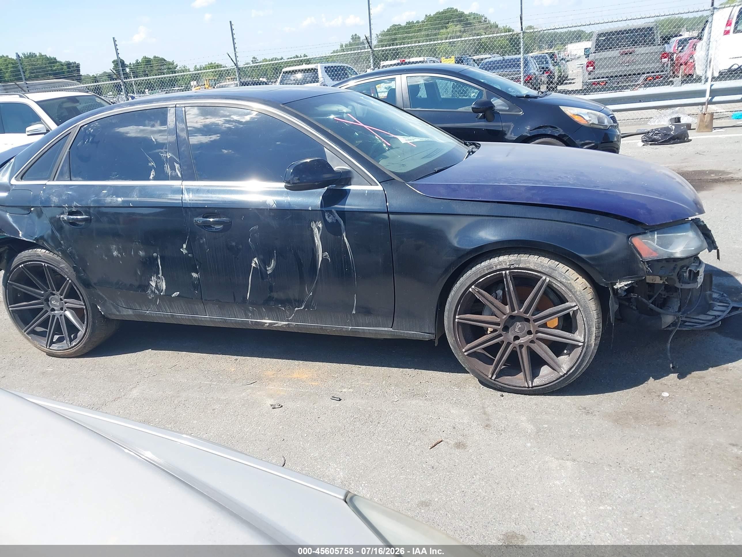 2011 Audi A4 2.0t Premium Black vin: WAUFFAFL0BN039500