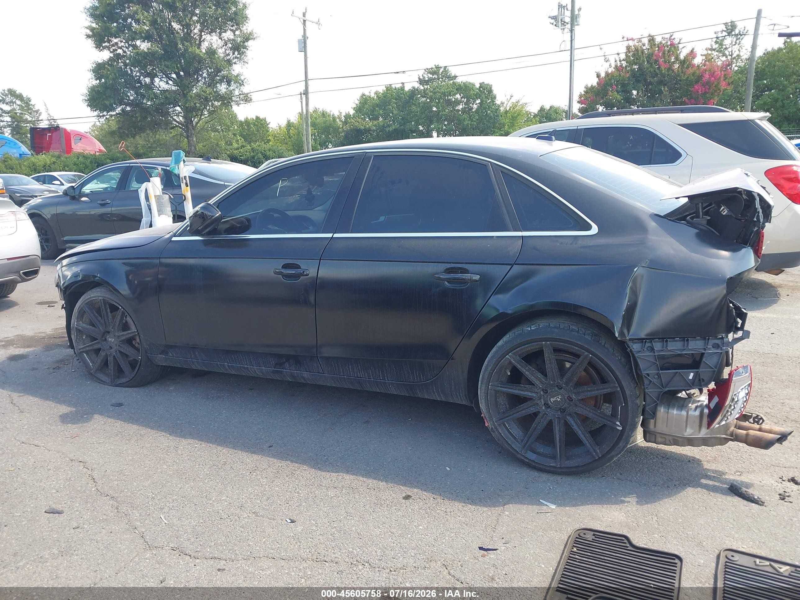2011 Audi A4 2.0t Premium Black vin: WAUFFAFL0BN039500