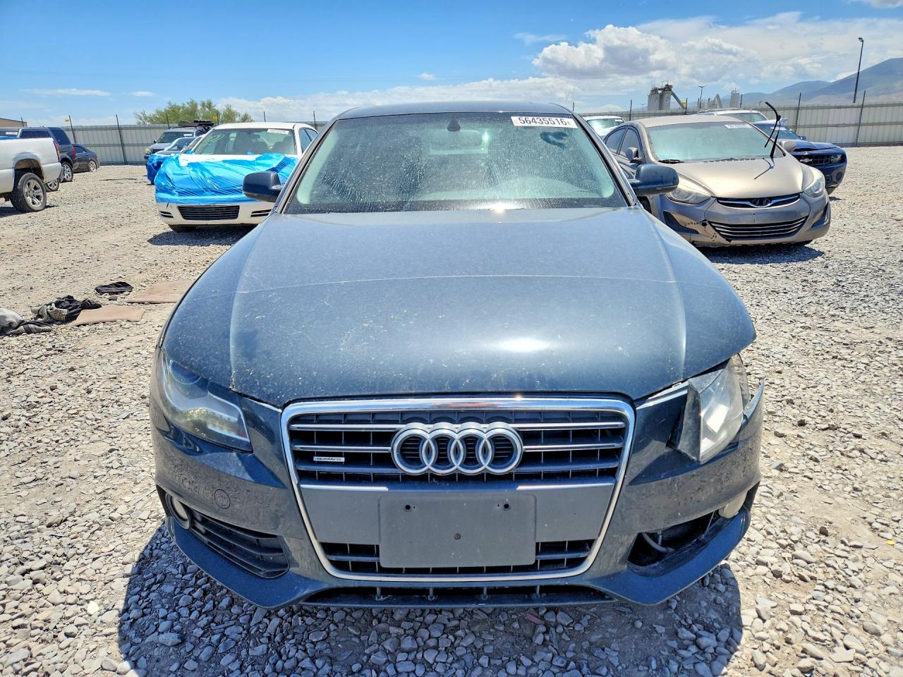 2011 Audi A4 Premium Plus Gray vin: WAUFFAFL0BN039741