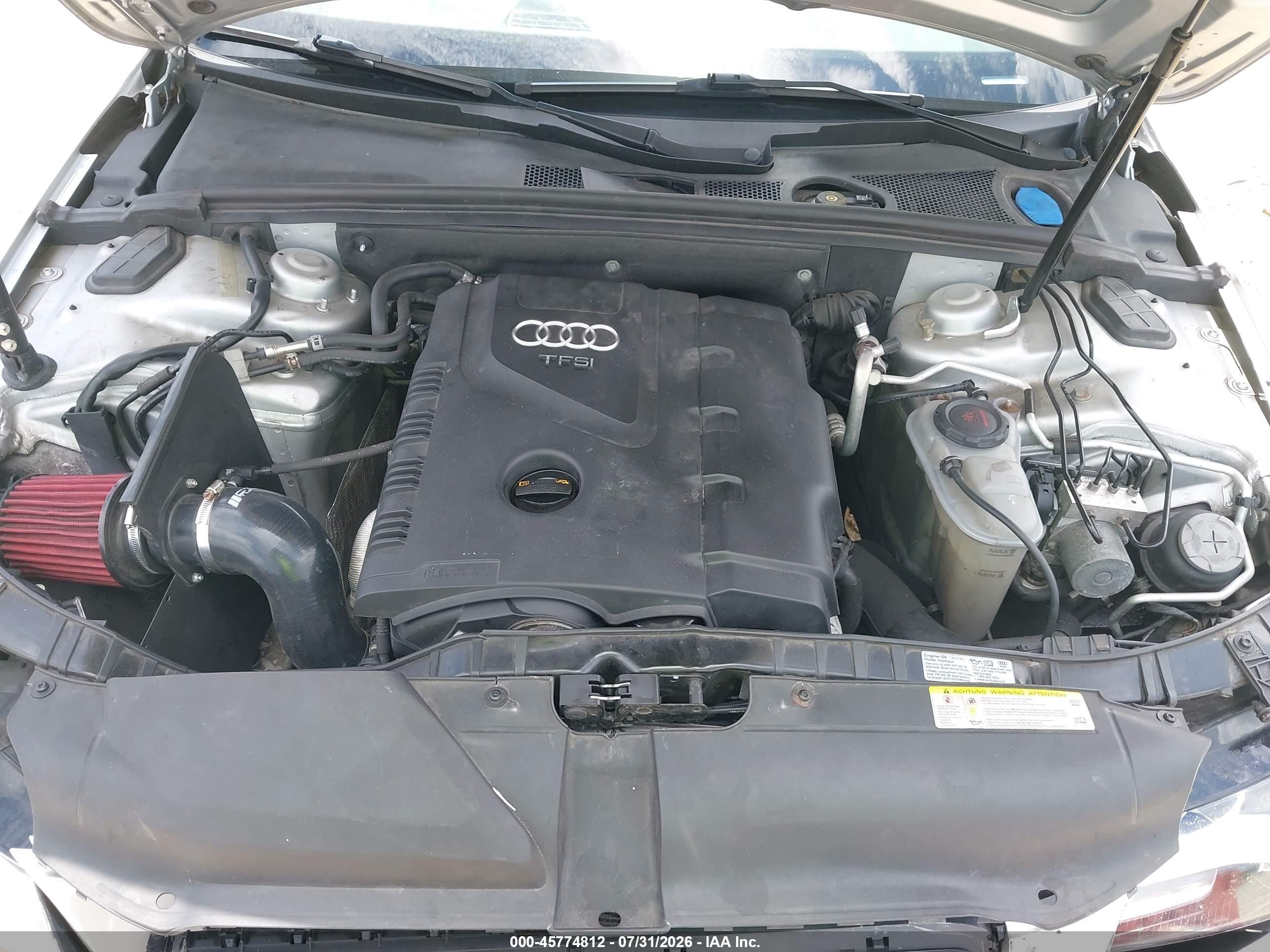 2011 Audi A4 2.0t Premium Silver vin: WAUFFAFL0BN050755