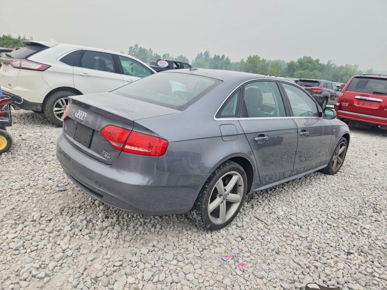 2012 Audi A4 Premium Plus Серый vin: WAUFFAFL0CA115516