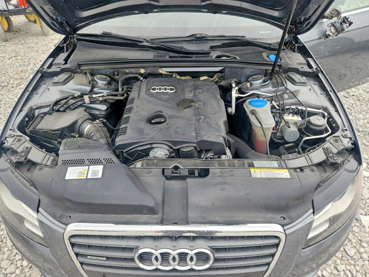 2012 Audi A4 Premium Plus Серый vin: WAUFFAFL0CA115516