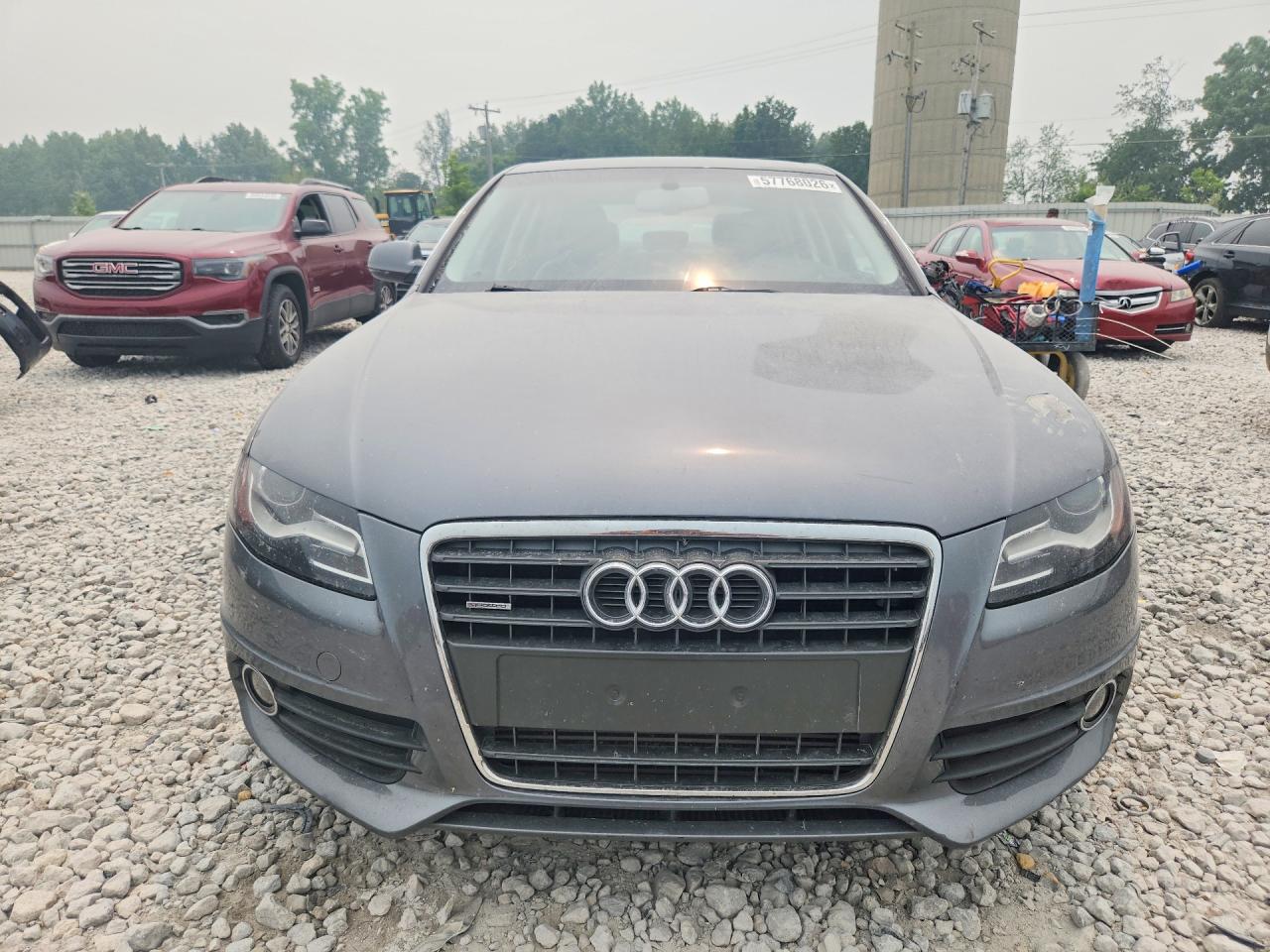 2012 Audi A4 Premium Plus Серый vin: WAUFFAFL0CA115516