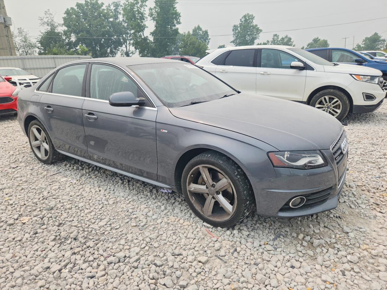 2012 Audi A4 Premium Plus Серый vin: WAUFFAFL0CA115516