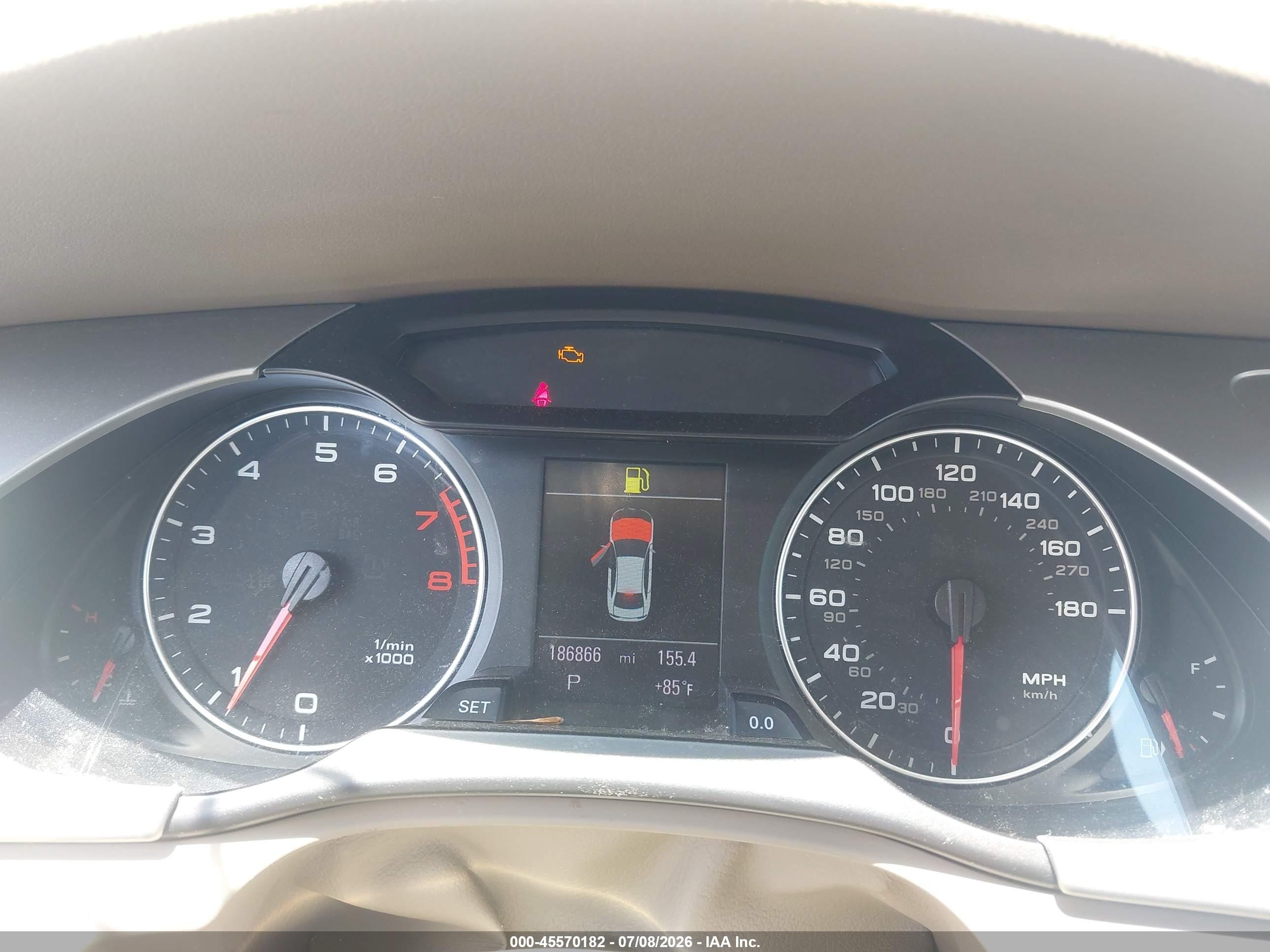 2012 Audi A4 2.0t Premium Plus Dark Blue vin: WAUFFAFL0CA119629