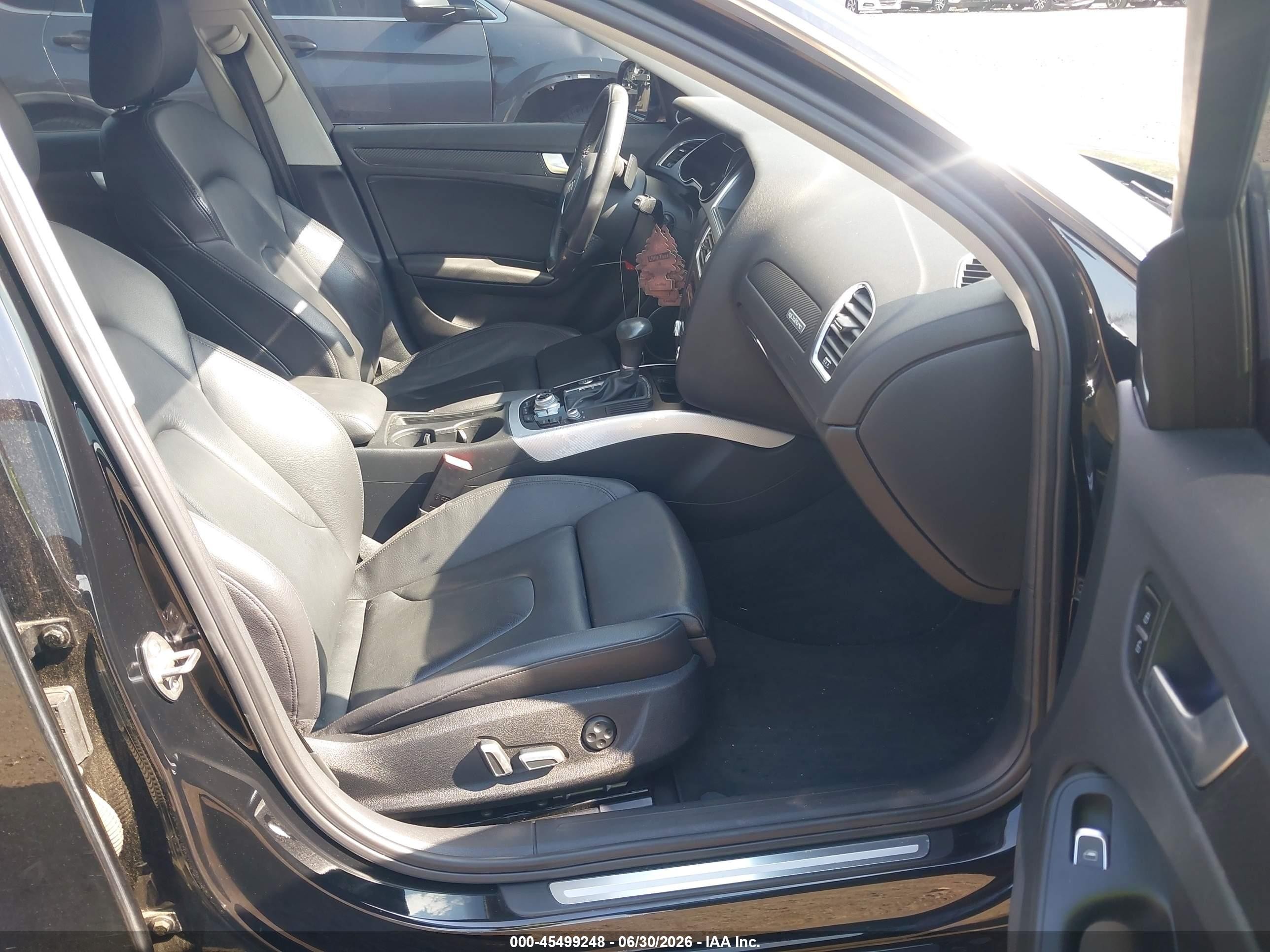 2013 Audi A4 2.0t Premium Black vin: WAUFFAFL0DN007049