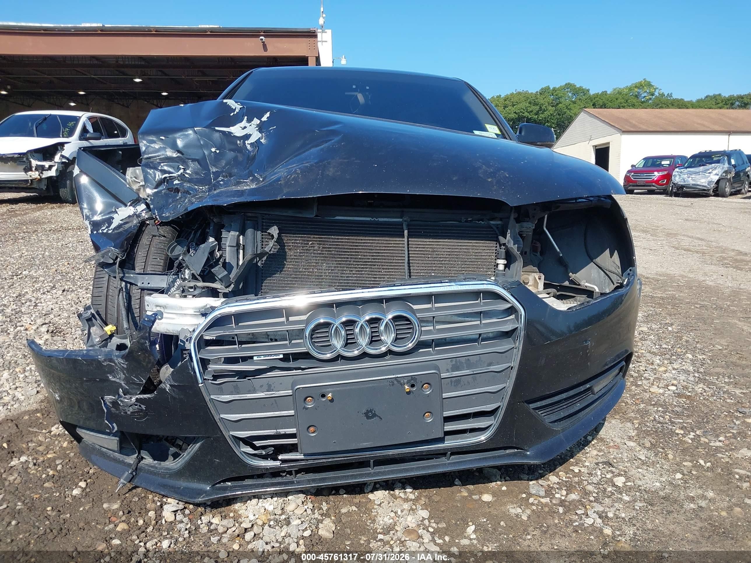 2013 Audi A4 2.0t Premium Black vin: WAUFFAFL0DN012493