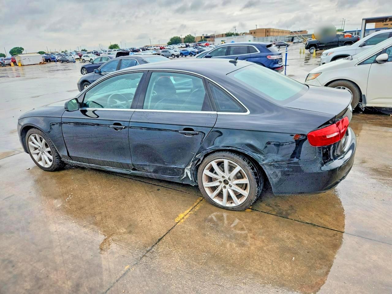 2013 Audi A4 2.0t Черный vin: WAUFFAFL0DN020383
