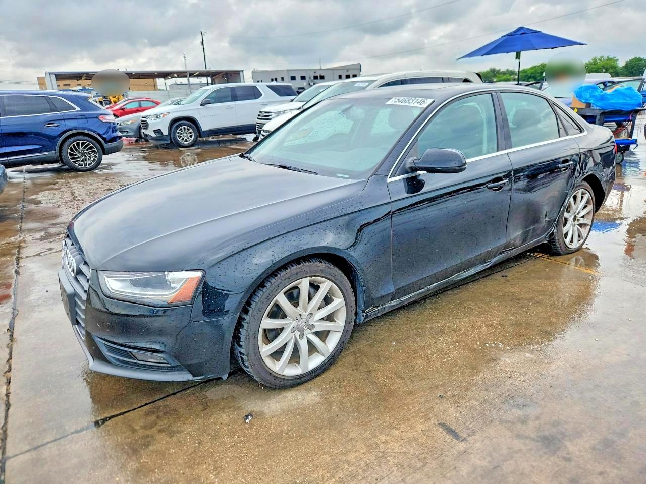 2013 Audi A4 2.0t Black vin: WAUFFAFL0DN020383