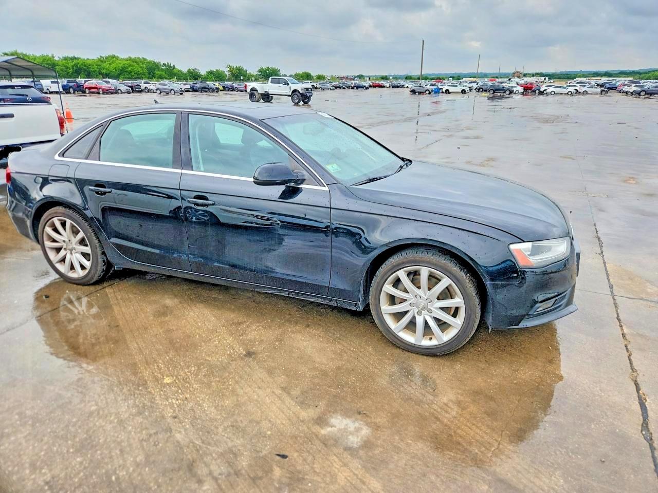 2013 Audi A4 2.0t Черный vin: WAUFFAFL0DN020383