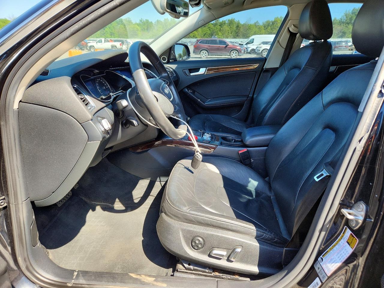 2013 Audi A4 Premium Plus Black vin: WAUFFAFL0DN027415