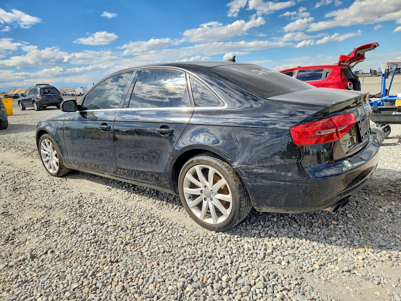 2013 Audi A4 Premium Plus Black vin: WAUFFAFL0DN047275