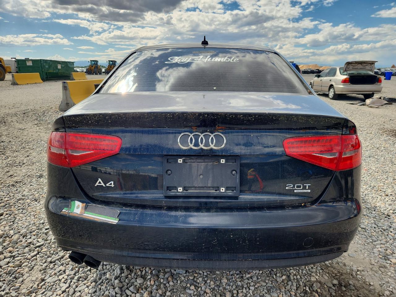 2013 Audi A4 Premium Plus Black vin: WAUFFAFL0DN047275