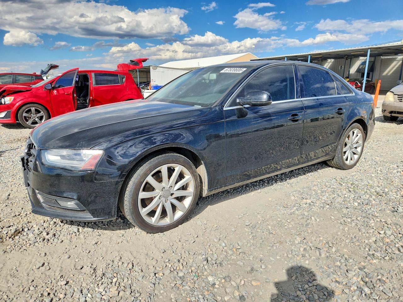 2013 Audi A4 Premium Plus Black vin: WAUFFAFL0DN047275