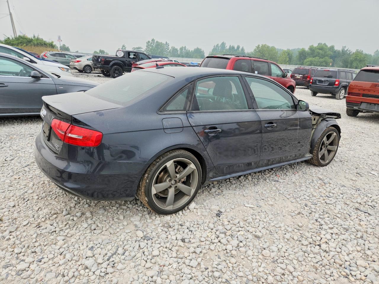 2014 Audi A4 Premium Plus Синий vin: WAUFFAFL0EN014343