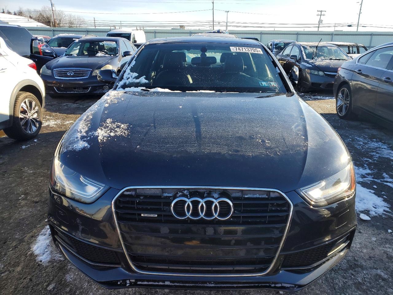 2014 Audi A4 Premium Plus Black vin: WAUFFAFL0EN026573
