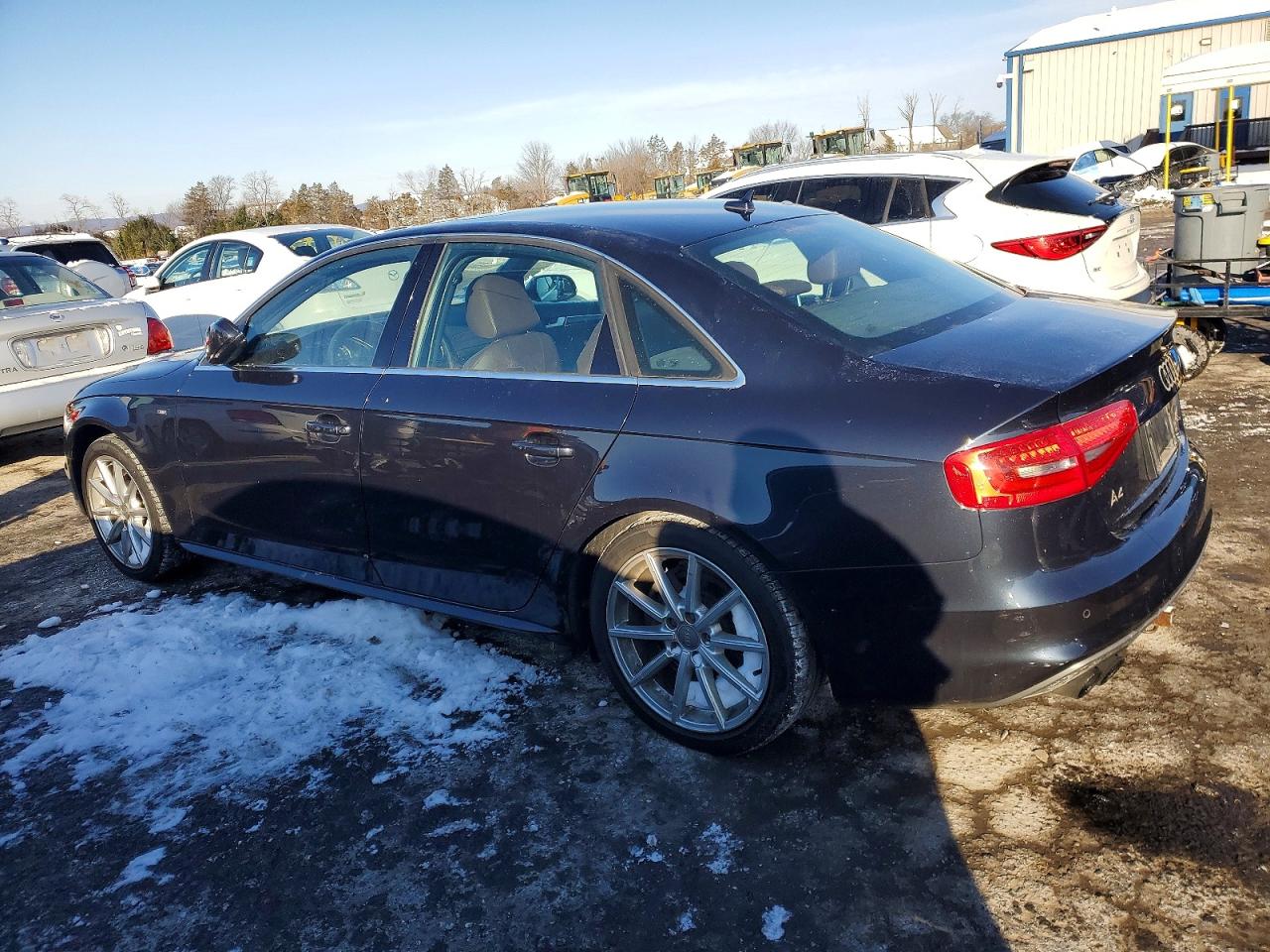 2014 Audi A4 Premium Plus Black vin: WAUFFAFL0EN026573