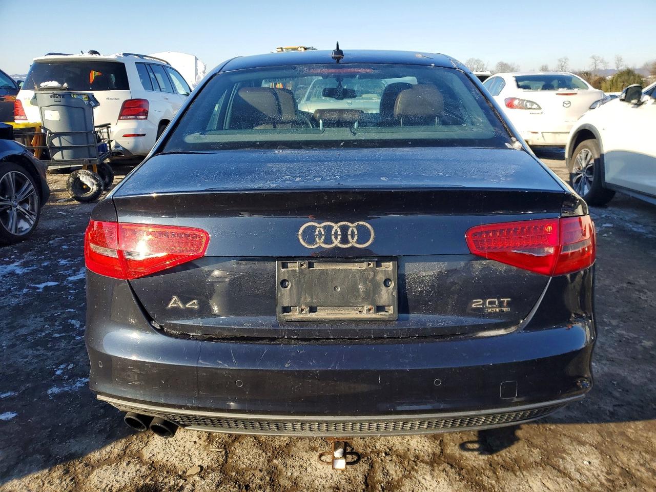2014 Audi A4 Premium Plus Black vin: WAUFFAFL0EN026573