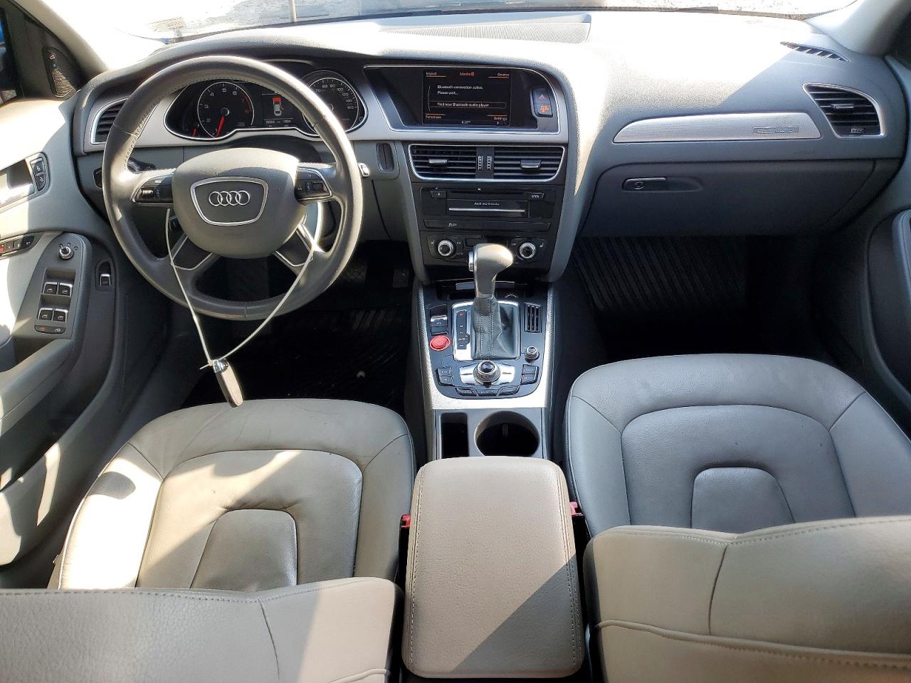 2014 Audi A4 Premium Plus White vin: WAUFFAFL0EN040814