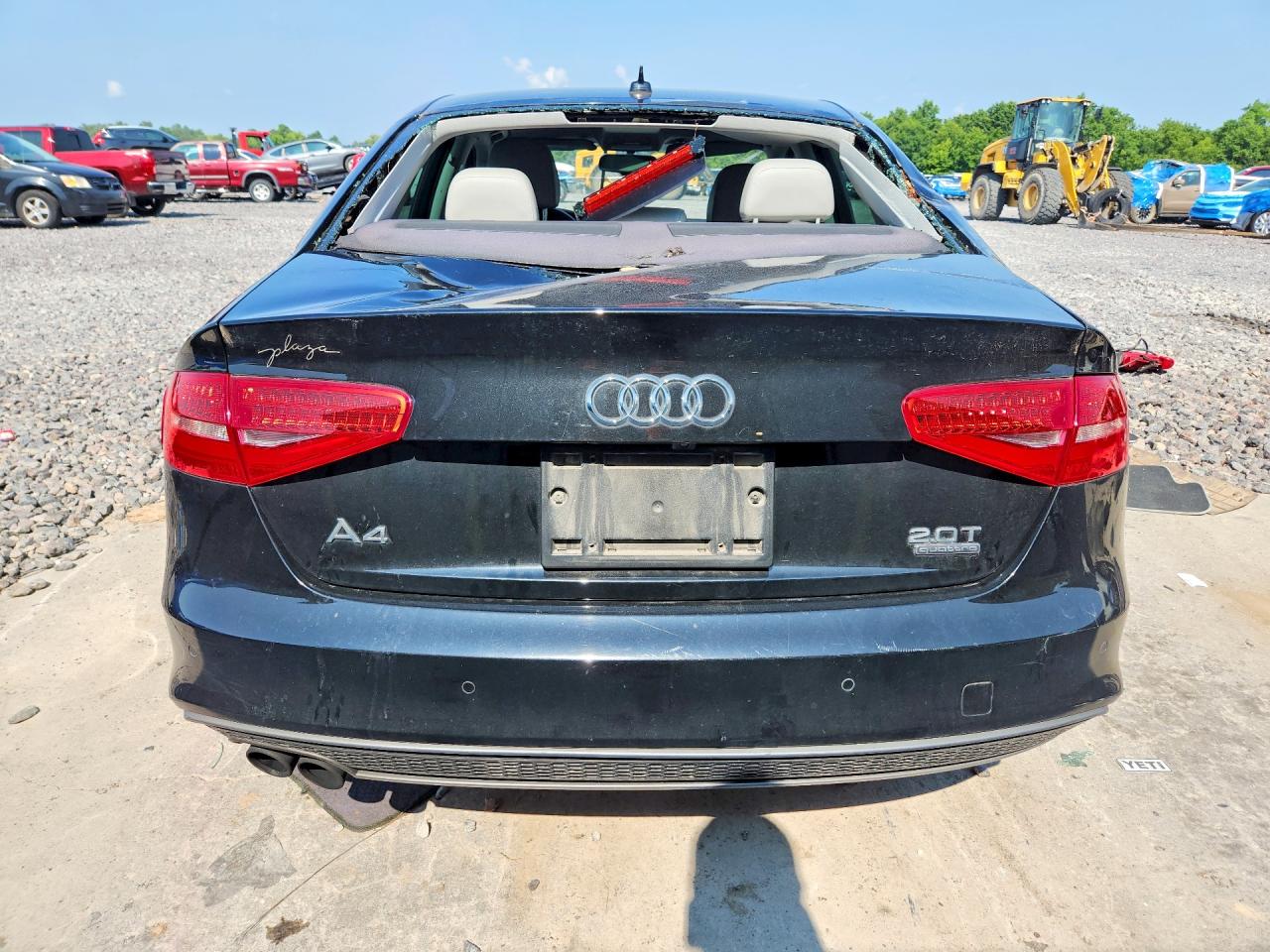 2015 Audi A4 Premium Plus Черный vin: WAUFFAFL0FN043231