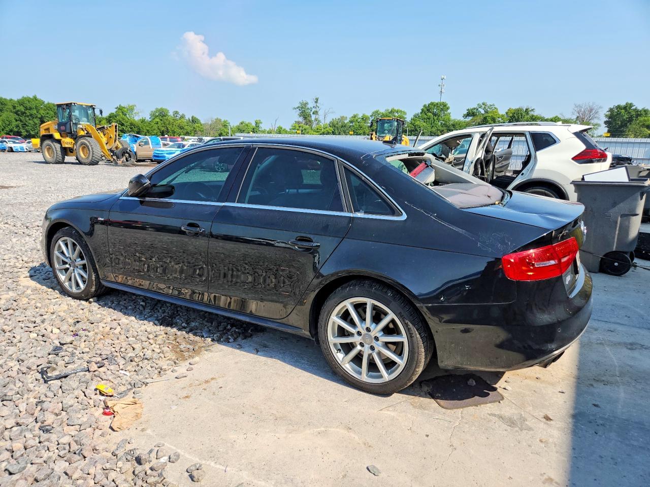 2015 Audi A4 Premium Plus Черный vin: WAUFFAFL0FN043231