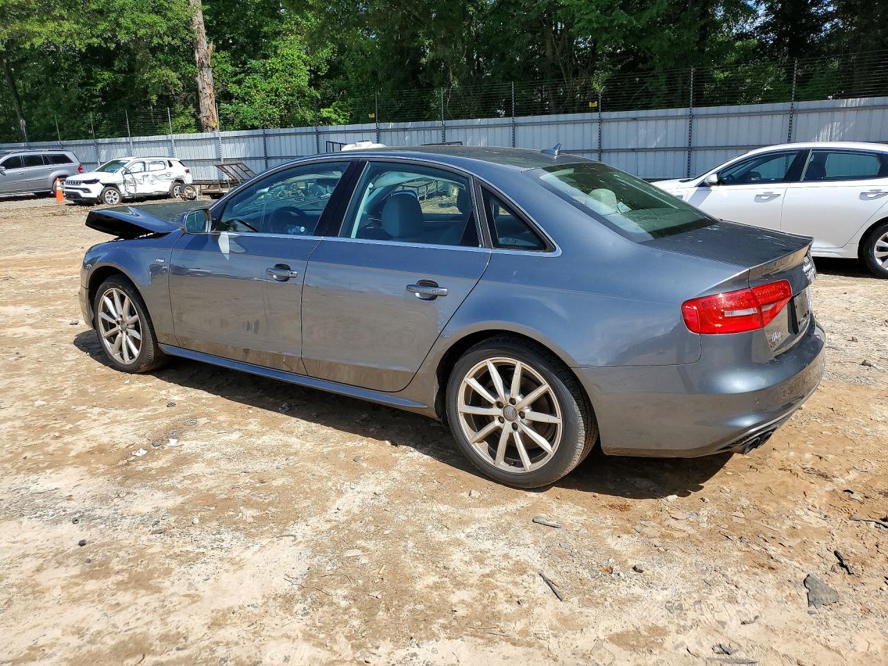2016 Audi A4 Premium Plus S-line Gray vin: WAUFFAFL0GN015351