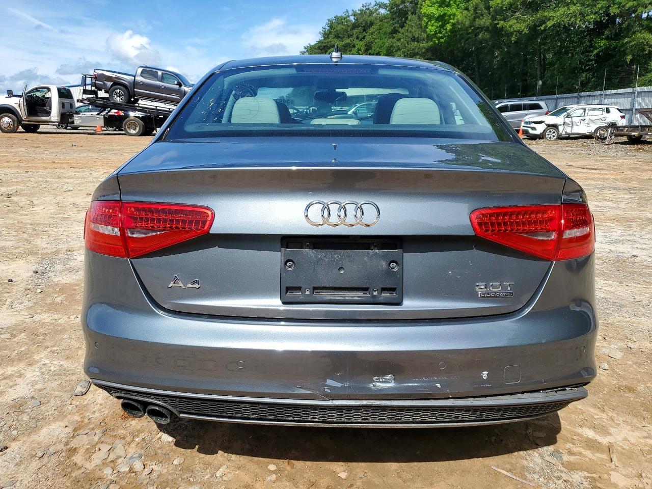 2016 Audi A4 Premium Plus S-line Gray vin: WAUFFAFL0GN015351