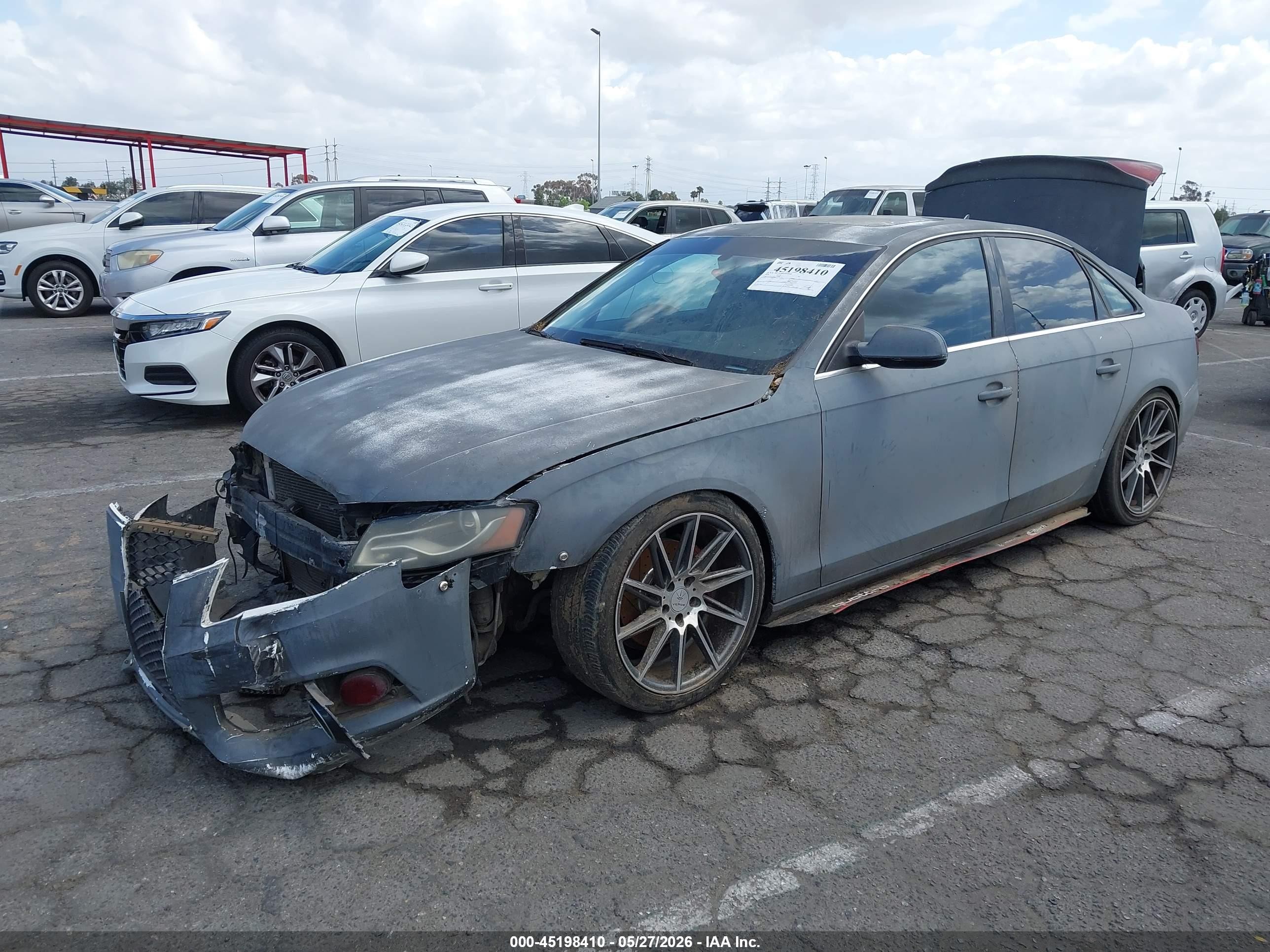 2010 Audi A4 2.0t Premium Gray vin: WAUFFAFL1AN021215