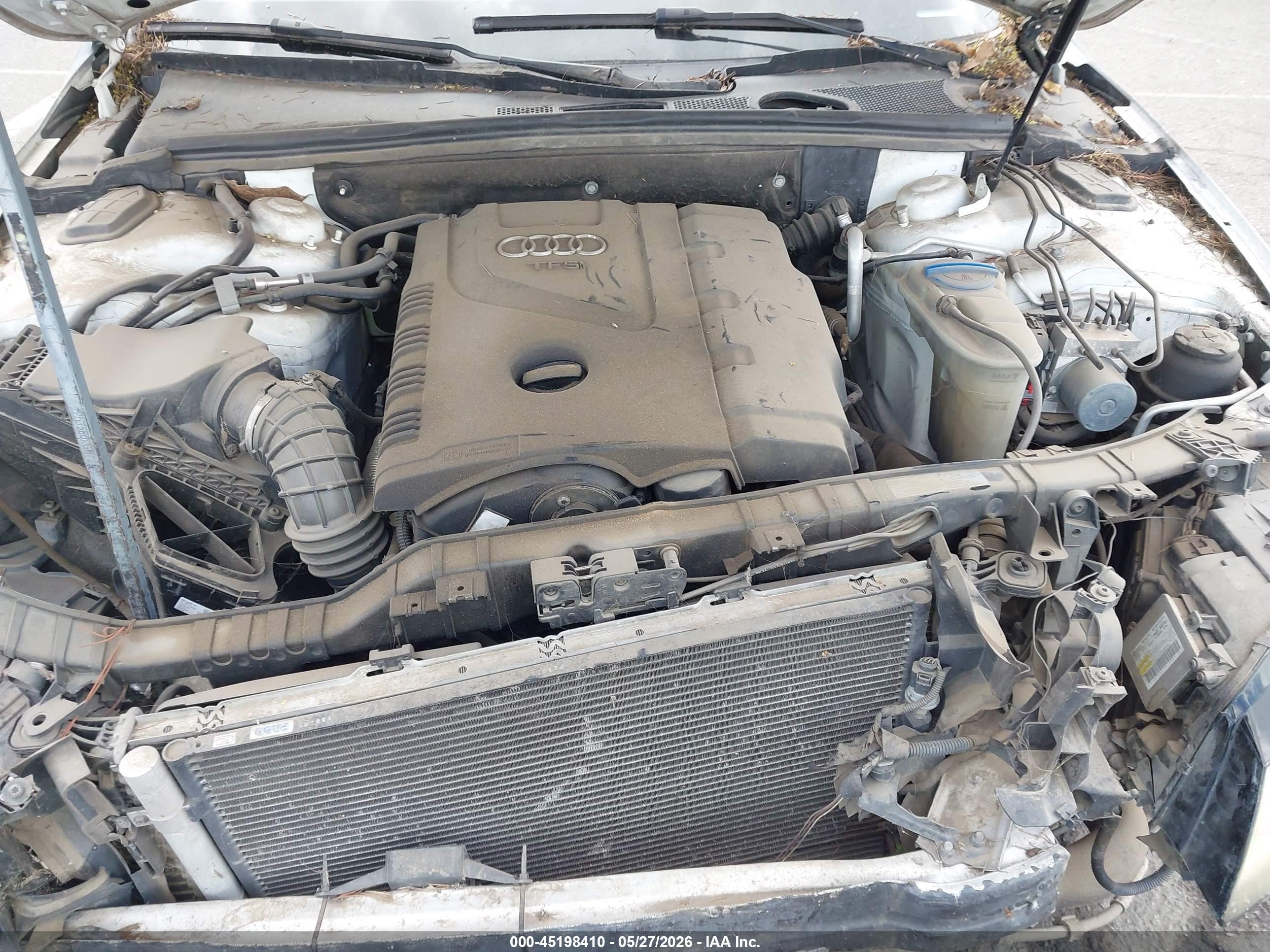 2010 Audi A4 2.0t Premium Gray vin: WAUFFAFL1AN021215