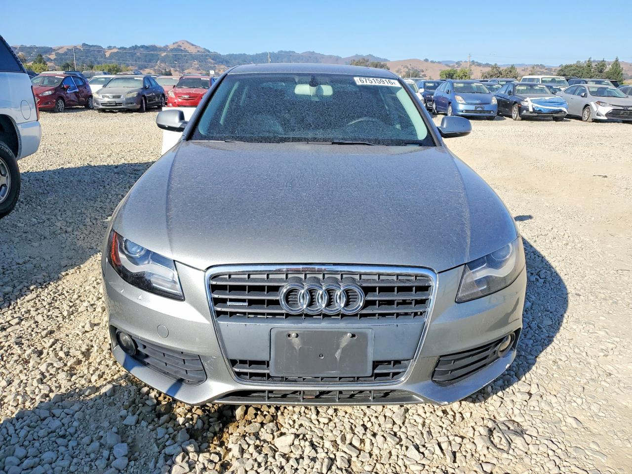 2010 Audi A4 Premium Plus Silver vin: WAUFFAFL1AN054165
