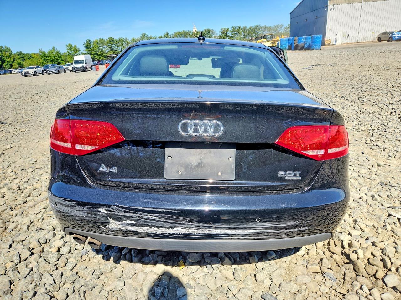 2011 Audi A4 Premium Plus Черный vin: WAUFFAFL1BA103227