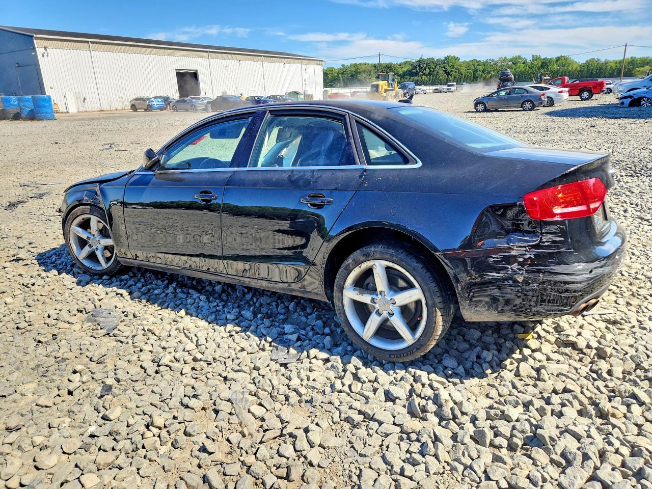 2011 Audi A4 Premium Plus Черный vin: WAUFFAFL1BA103227