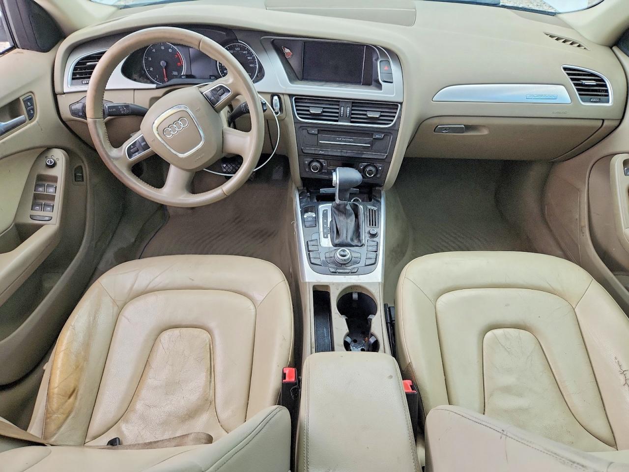 2011 Audi A4 Premium Plus White vin: WAUFFAFL1BN025721
