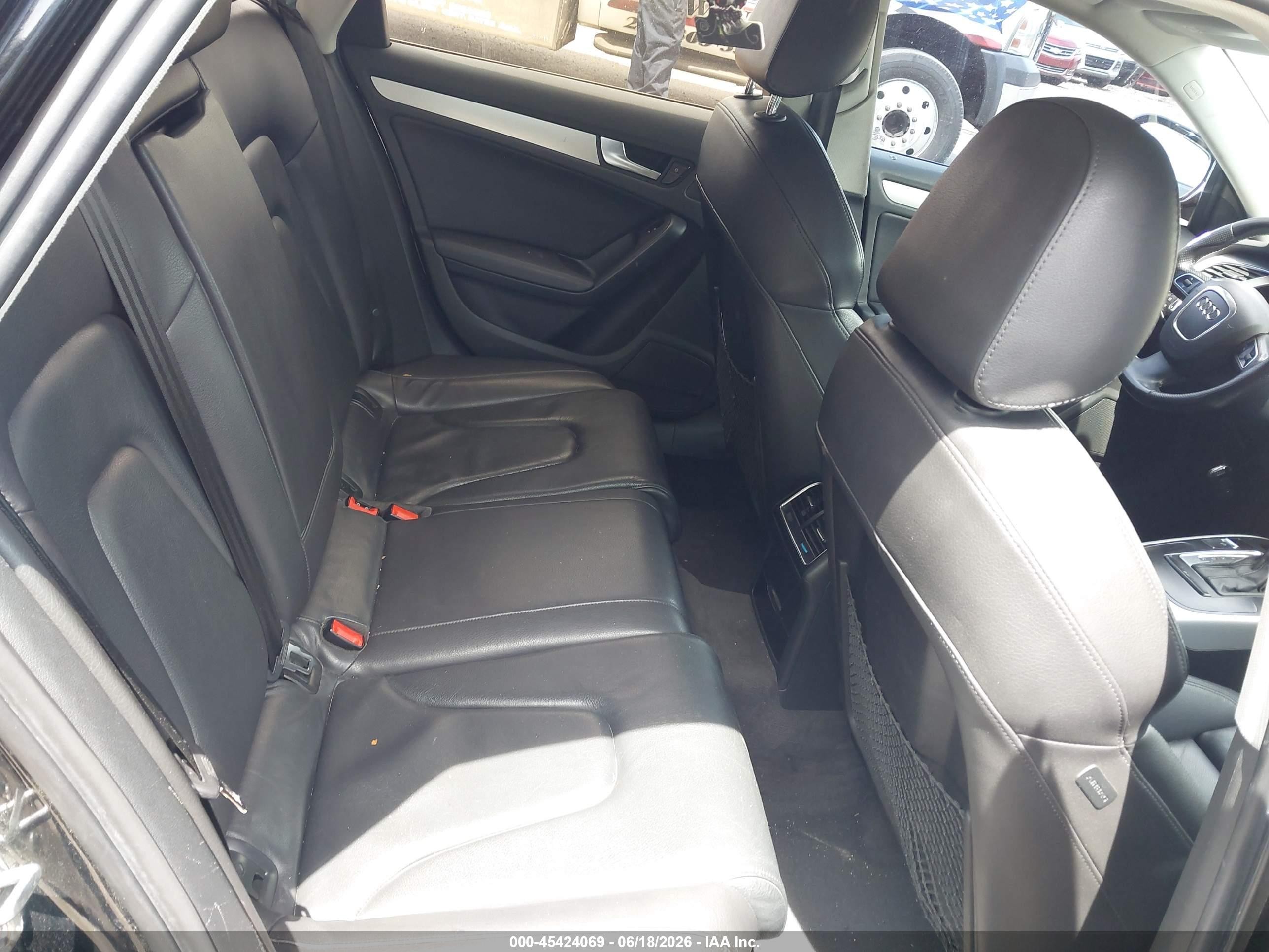 2011 Audi A4 2.0t Premium Black vin: WAUFFAFL1BN032247
