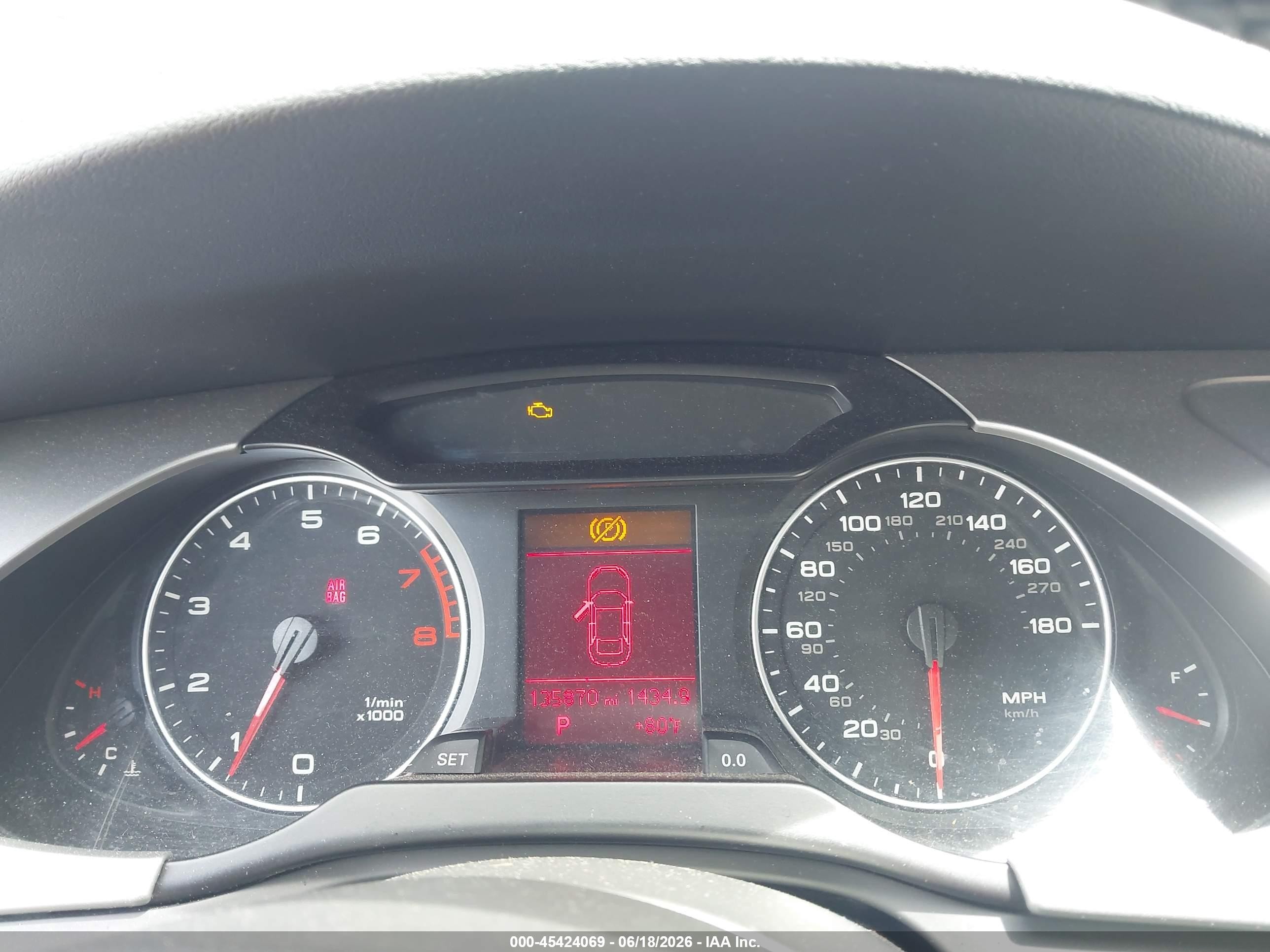 2011 Audi A4 2.0t Premium Black vin: WAUFFAFL1BN032247