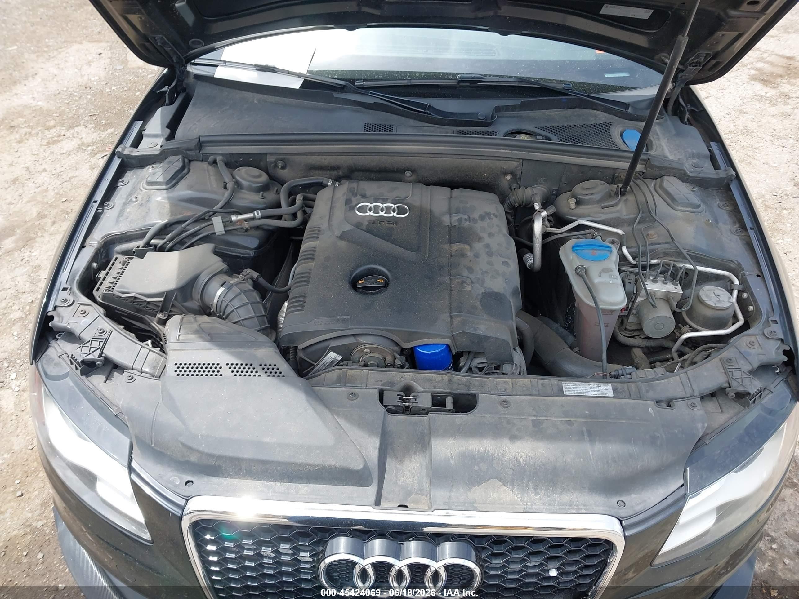 2011 Audi A4 2.0t Premium Black vin: WAUFFAFL1BN032247