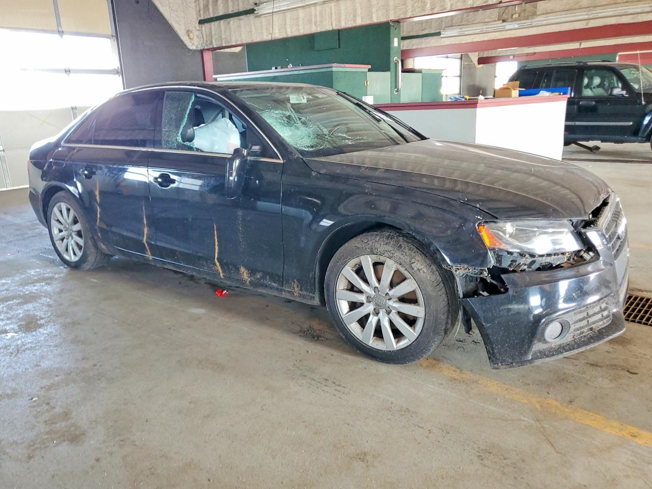2011 Audi A4 Premium Plus Black vin: WAUFFAFL1BN044611